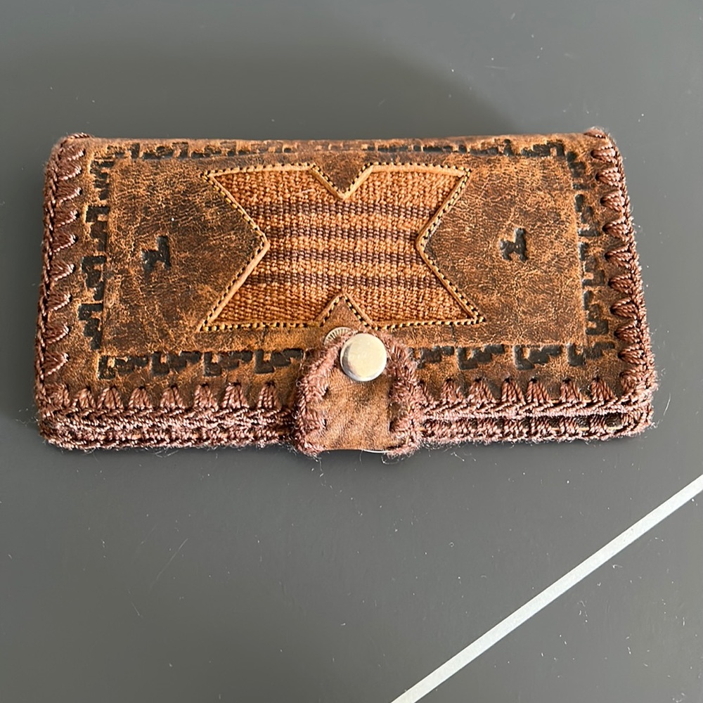 Nice handmade leather wallet